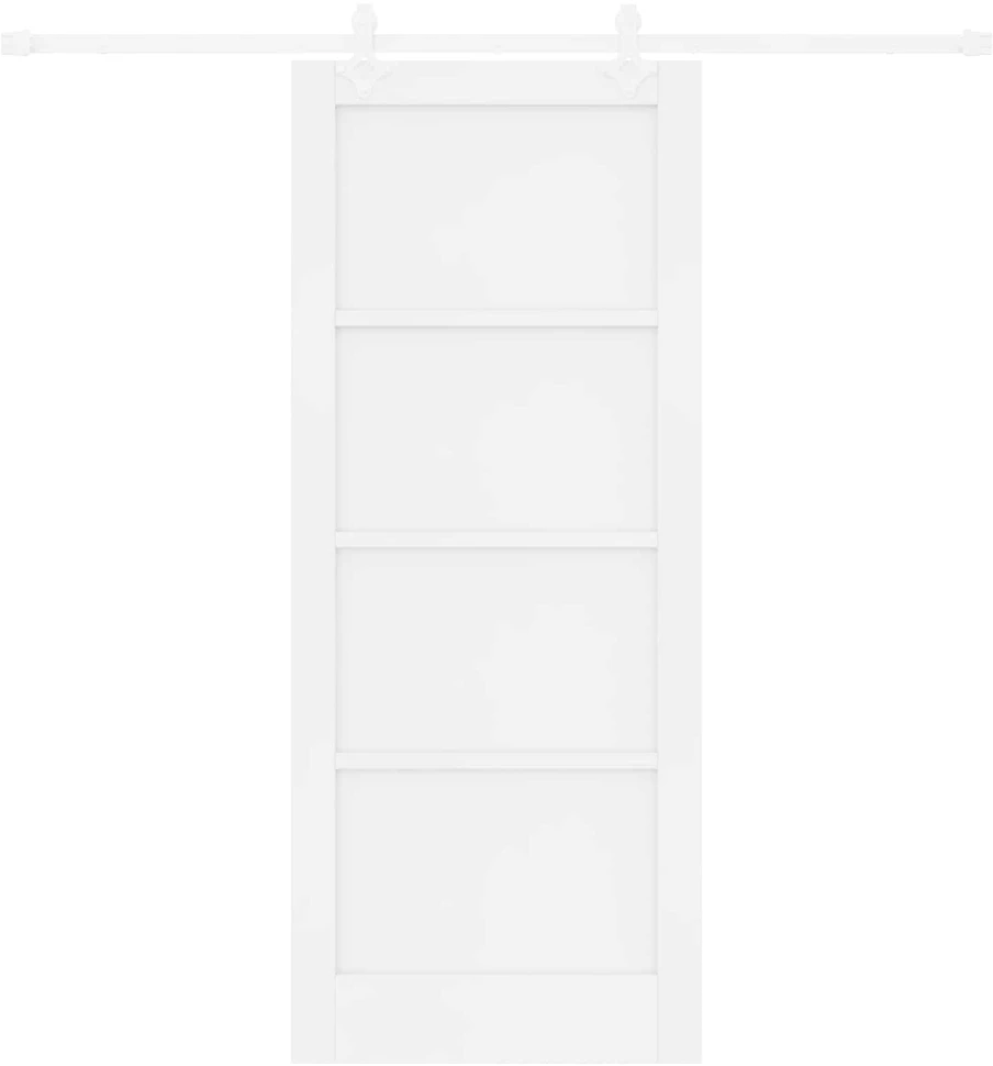 Slankios durys Balta 83 x 202 cm Pušies medienos masyvas