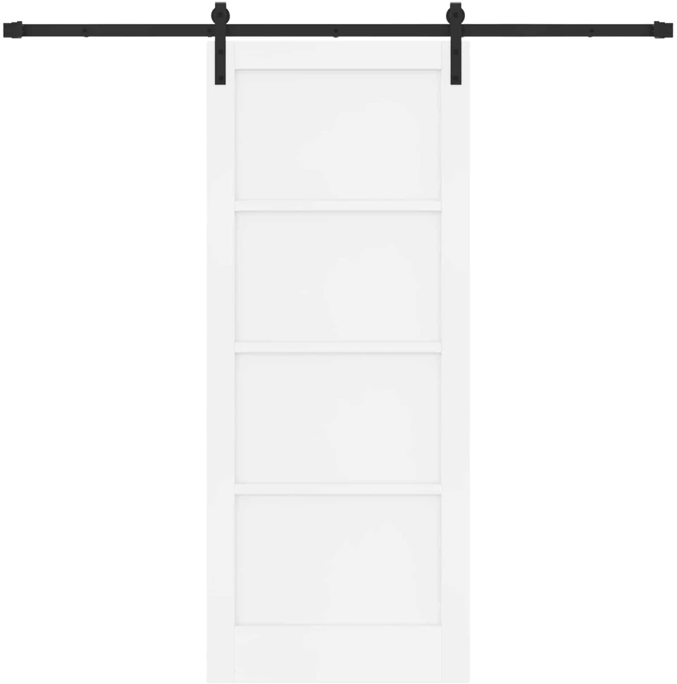 Slankios durys Balta 83 x 202 cm Pušies medienos masyvas