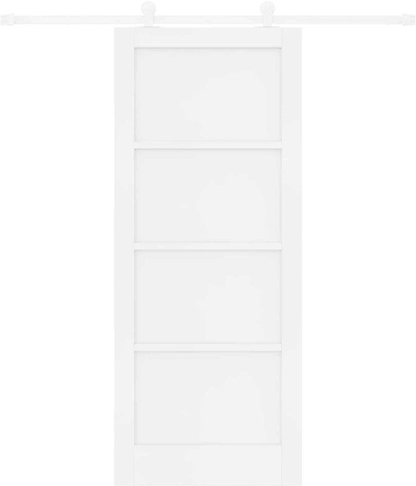 Slankios durys Balta 83 x 202 cm Pušies medienos masyvas