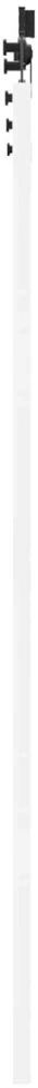 Slankios durys Balta ir juoda 83 x 202 cm