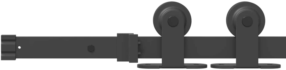 Slankios durys Balta ir juoda 83 x 232 cm