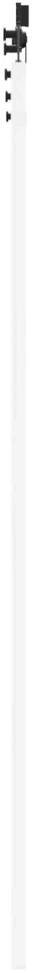 Slankios durys Balta ir juoda 83 x 232 cm