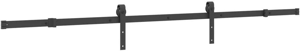 Slankios durys NARVIK 70 x 210 cm (213,5 cm) Natūrali ir juoda
