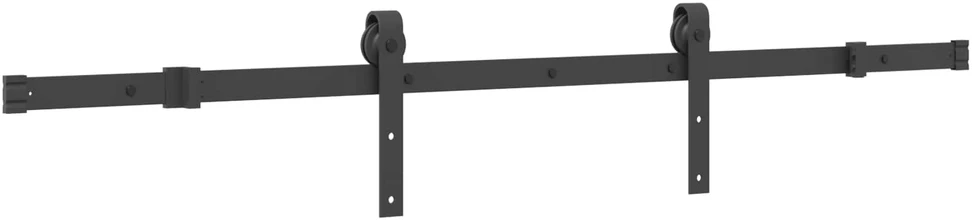 Slankios durys NARVIK 80 x 210 cm (152,5 cm) Natūrali ir juoda