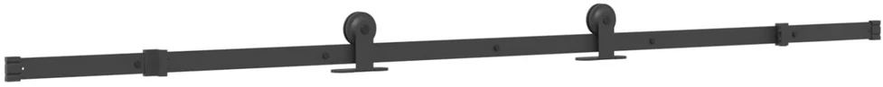 Slankios durys NARVIK 85 x 210 cm (213,5 cm) Natūrali ir juoda