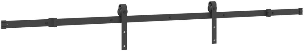 Slankios durys NARVIK 85 x 210 cm (213,5 cm) Natūrali ir juoda