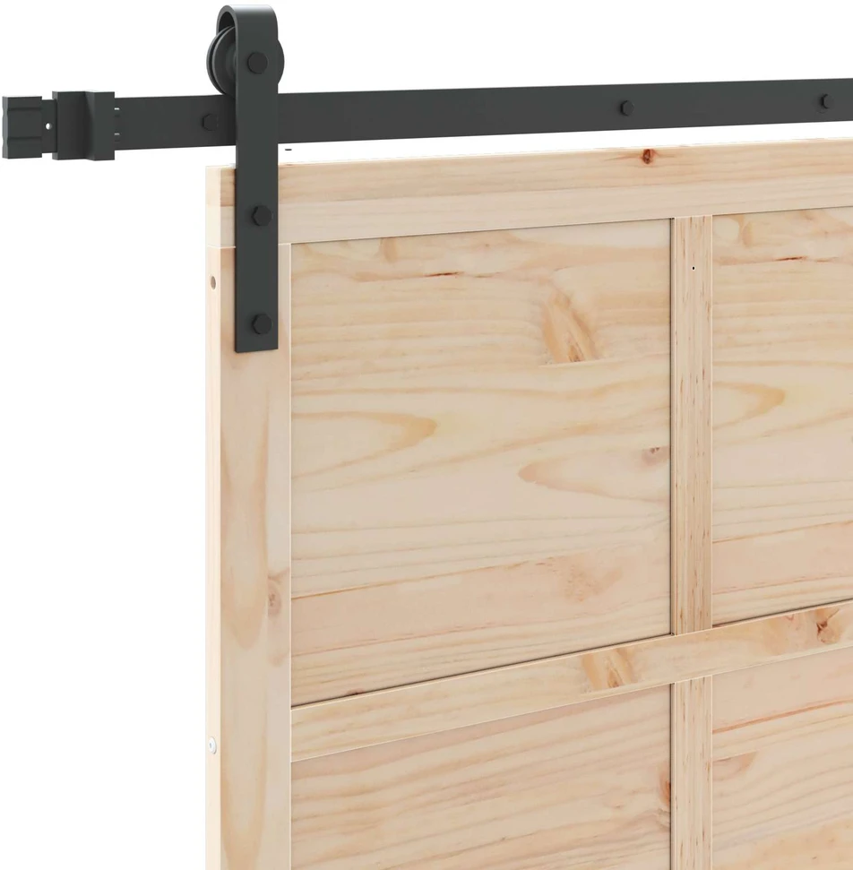 Slankios durys Natūrali 80 x 208 cm Pušies medienos masyvas