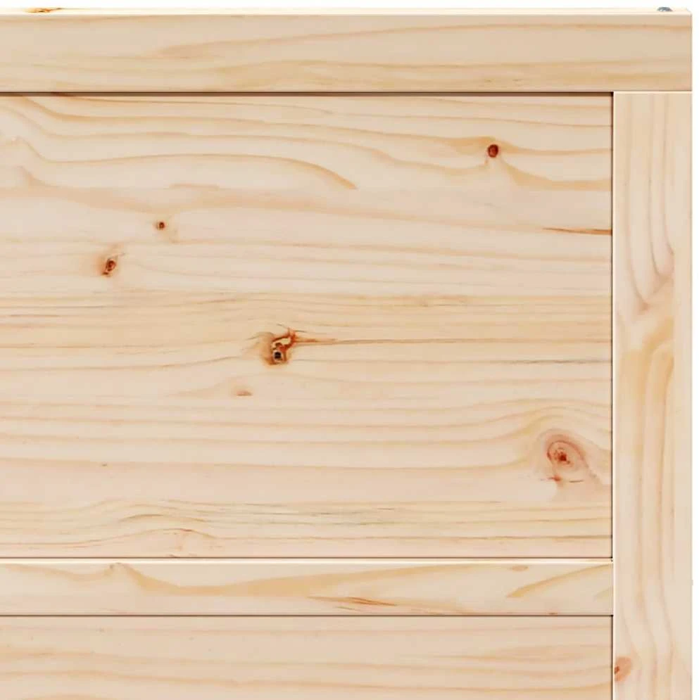 Slankios durys 80 x 208 cm Pušies medienos masyvas Natūrali