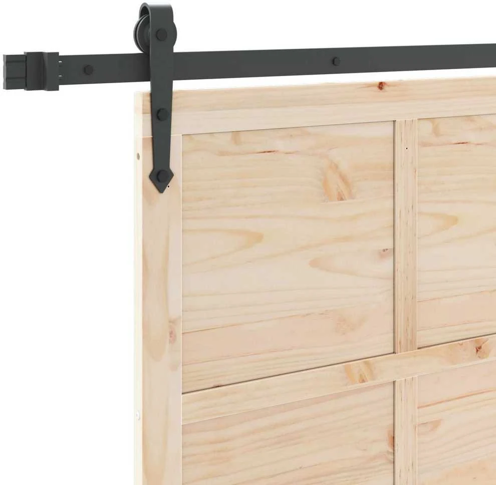 Slankios durys Natūrali 90 x 208 cm Pušies medienos masyvas