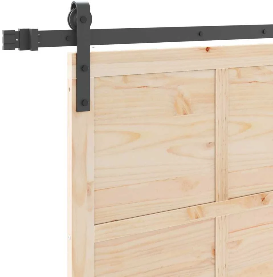 Slankios durys Natūrali 90 x 208 cm Pušies medienos masyvas