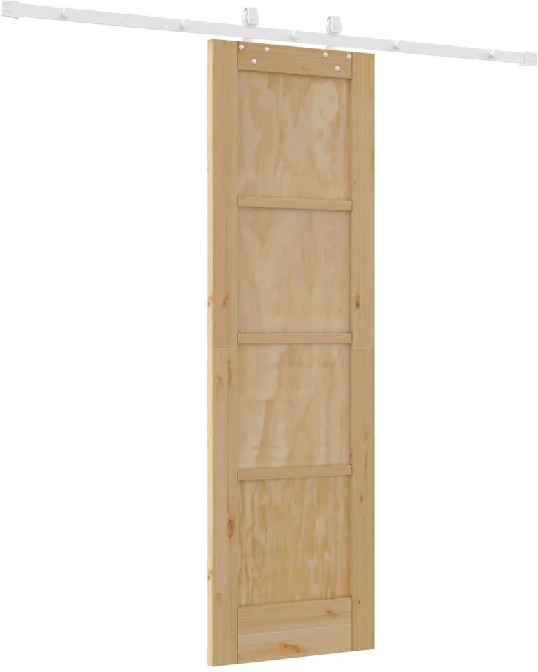 Slankios durys Natūrali ir Balta 61 x 198,5 cm