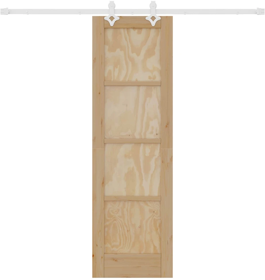 Slankios durys Natūrali ir Balta 61 x 198,5 cm