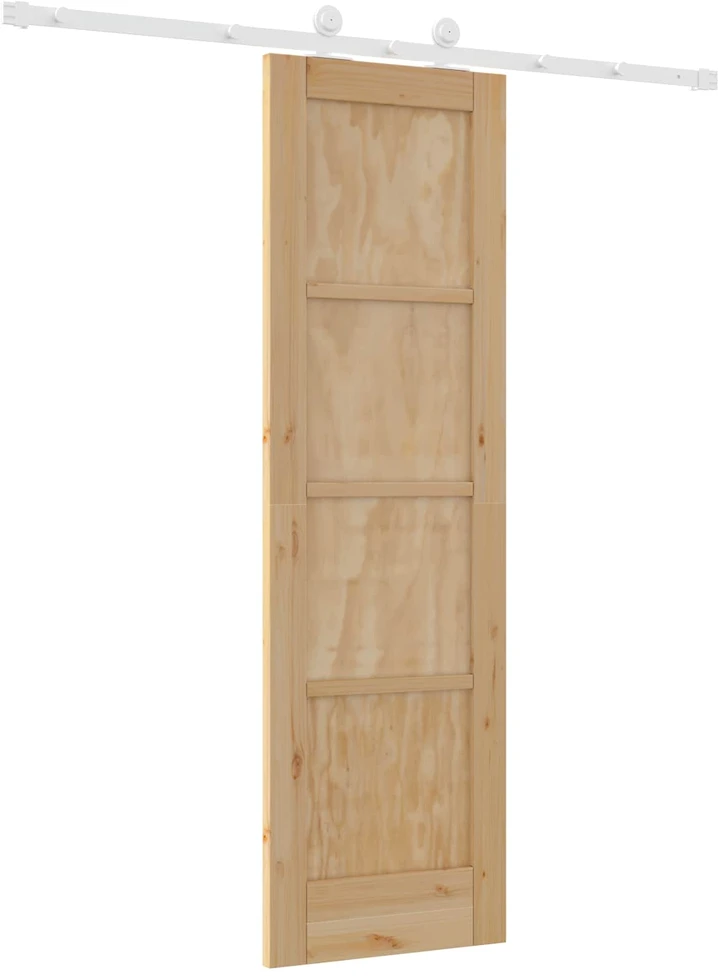 Slankios durys Natūrali ir Balta 61 x 198,5 cm