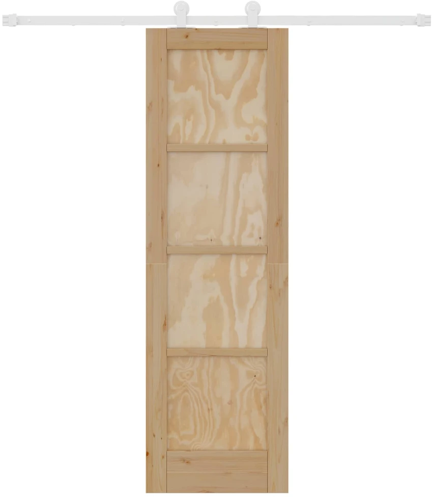 Slankios durys Natūrali ir Balta 61 x 198,5 cm