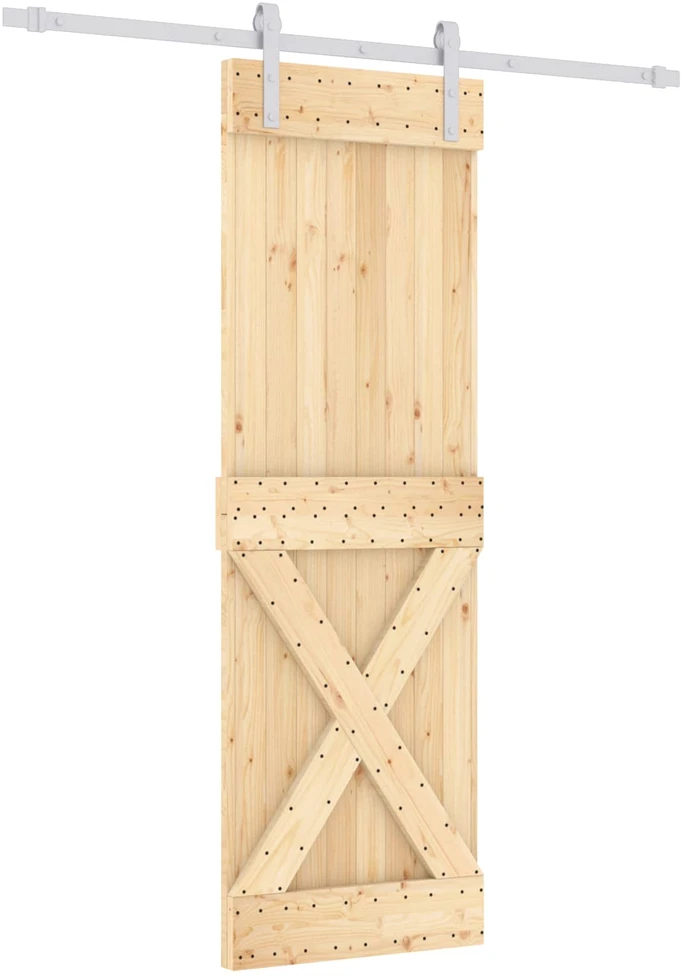 Slankios durys Natūrali ir Balta 70 x 210 cm