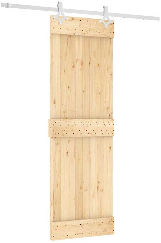 Slankios durys Natūrali ir Balta 70 x 210 cm