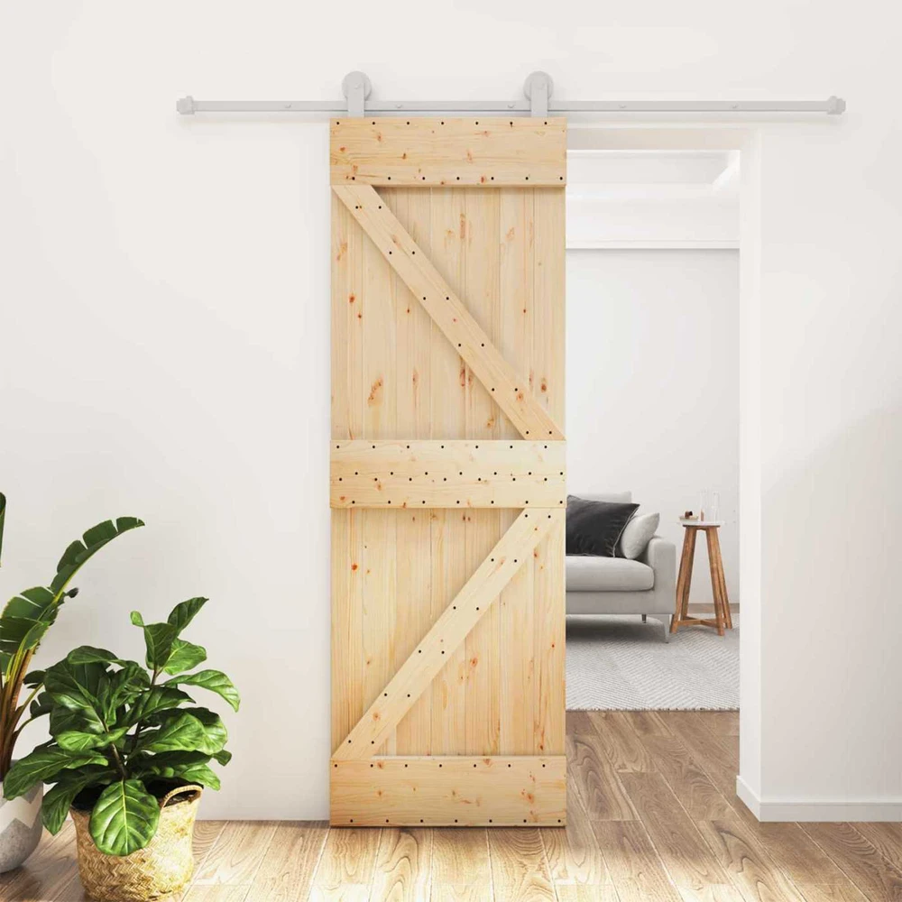Slankios durys Natūrali ir Balta 70 x 210 cm