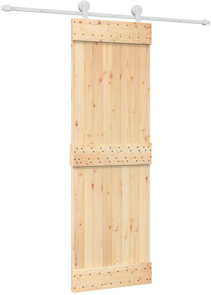 Slankios durys Natūrali ir Balta 70 x 210 cm