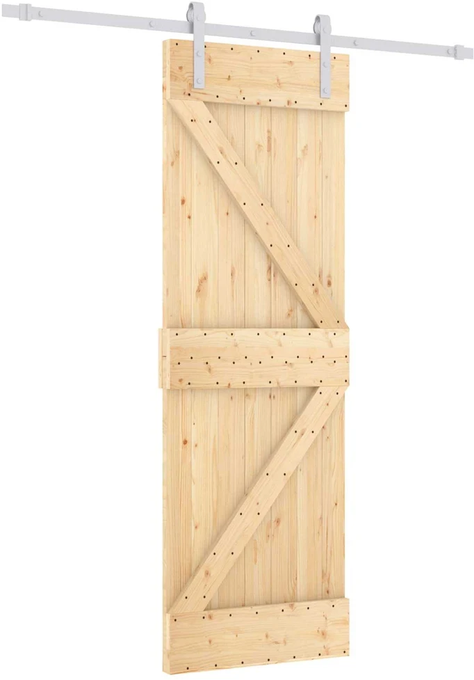 Slankios durys Natūrali ir Balta 70 x 210 cm