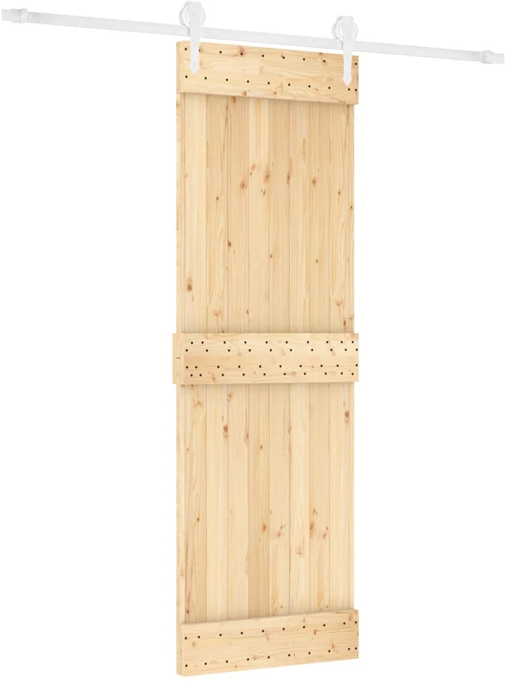 Slankios durys Natūrali ir Balta 70 x 210 cm