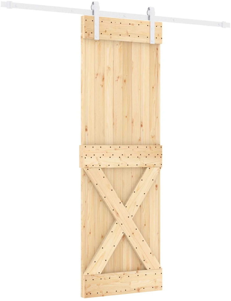 Slankios durys Natūrali ir Balta 70 x 210 cm