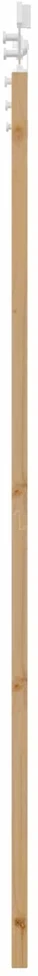 Slankios durys Natūrali ir Balta 73,5 x 211 cm