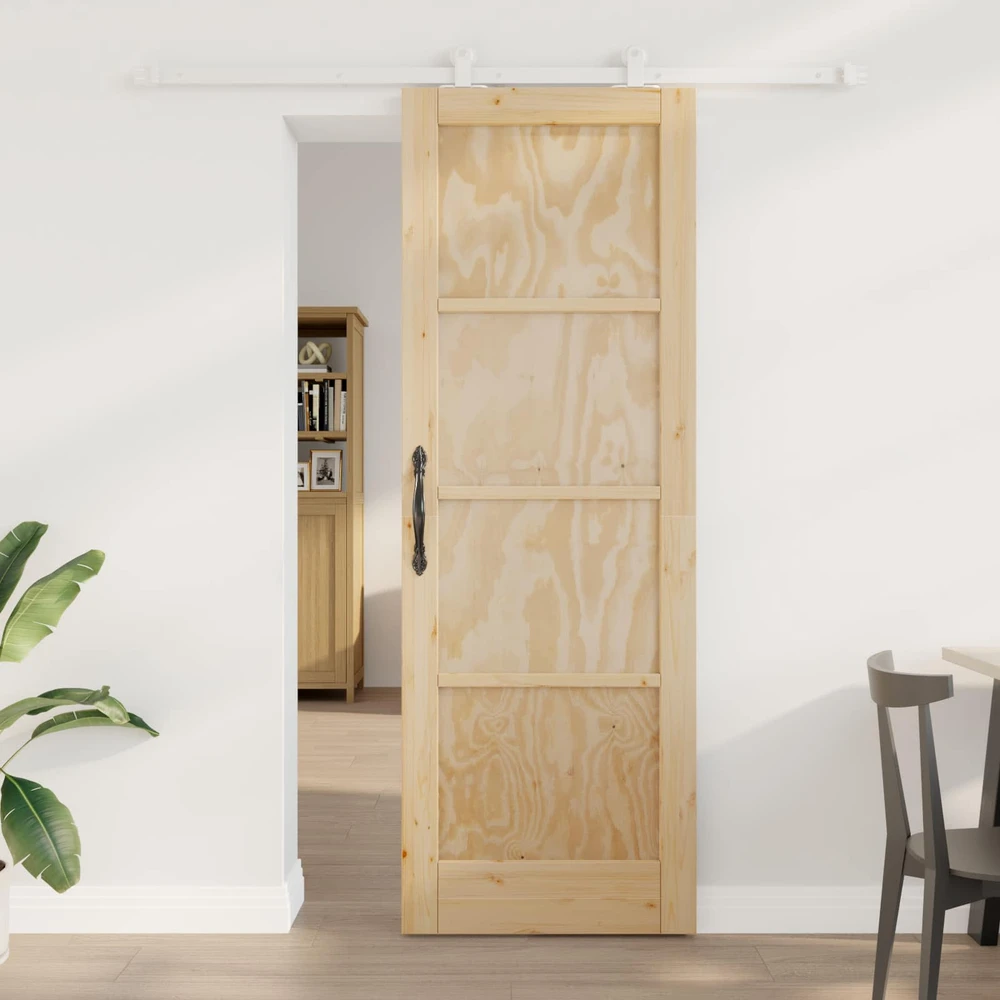 Slankios durys Natūrali ir Balta 73,5 x 211 cm