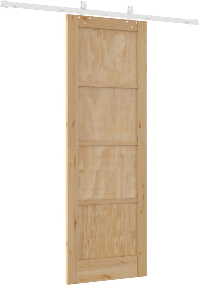 Slankios durys Natūrali ir Balta 73,5 x 211 cm
