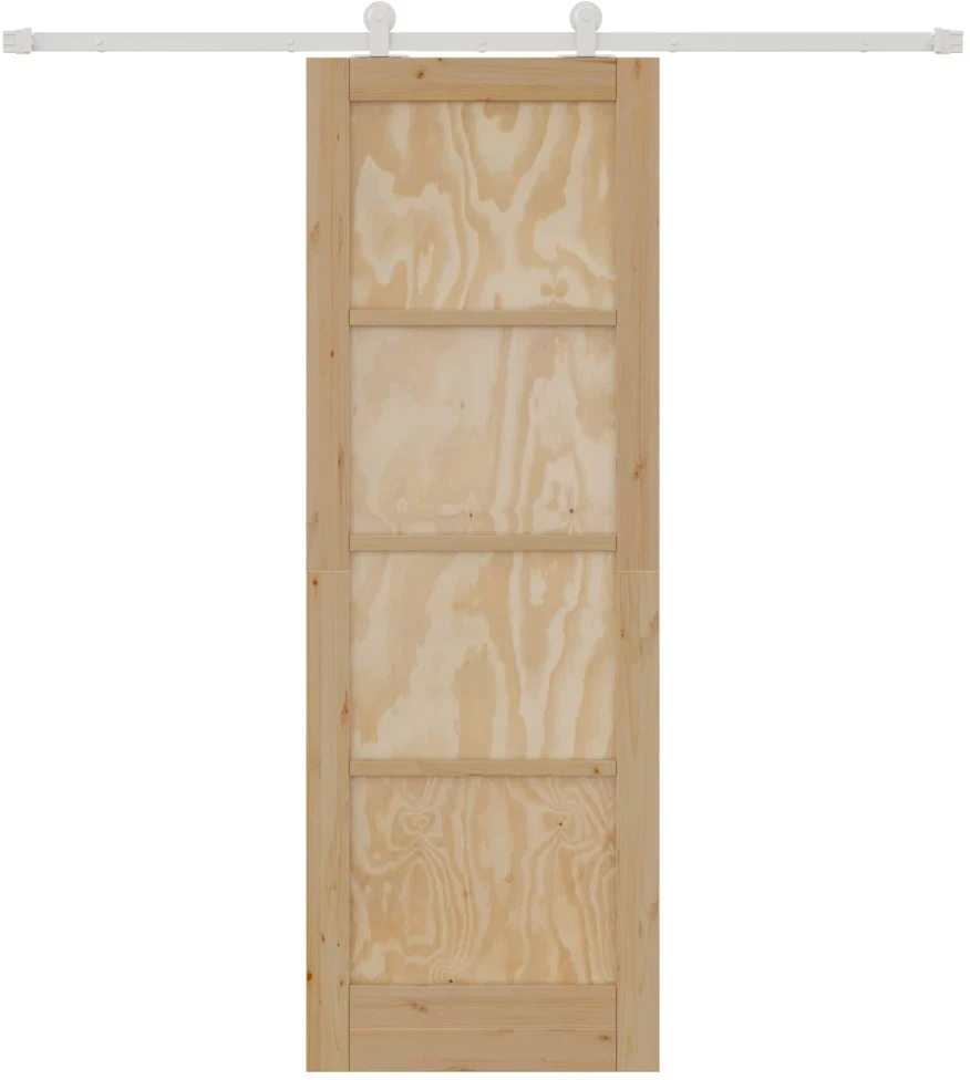 Slankios durys Natūrali ir Balta 73,5 x 211 cm