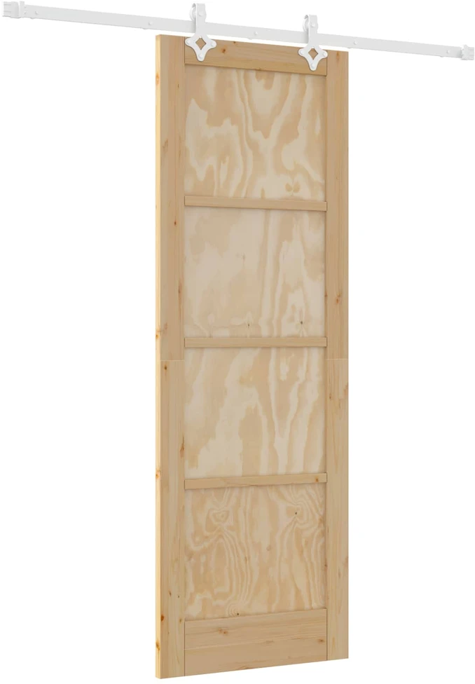 Slankios durys Natūrali ir Balta 73,5 x 211 cm