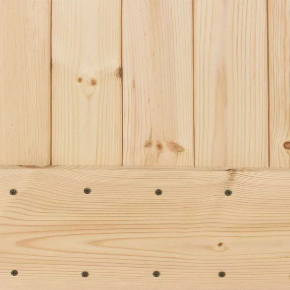 Slankios durys Natūrali ir Balta 80 x 210 cm