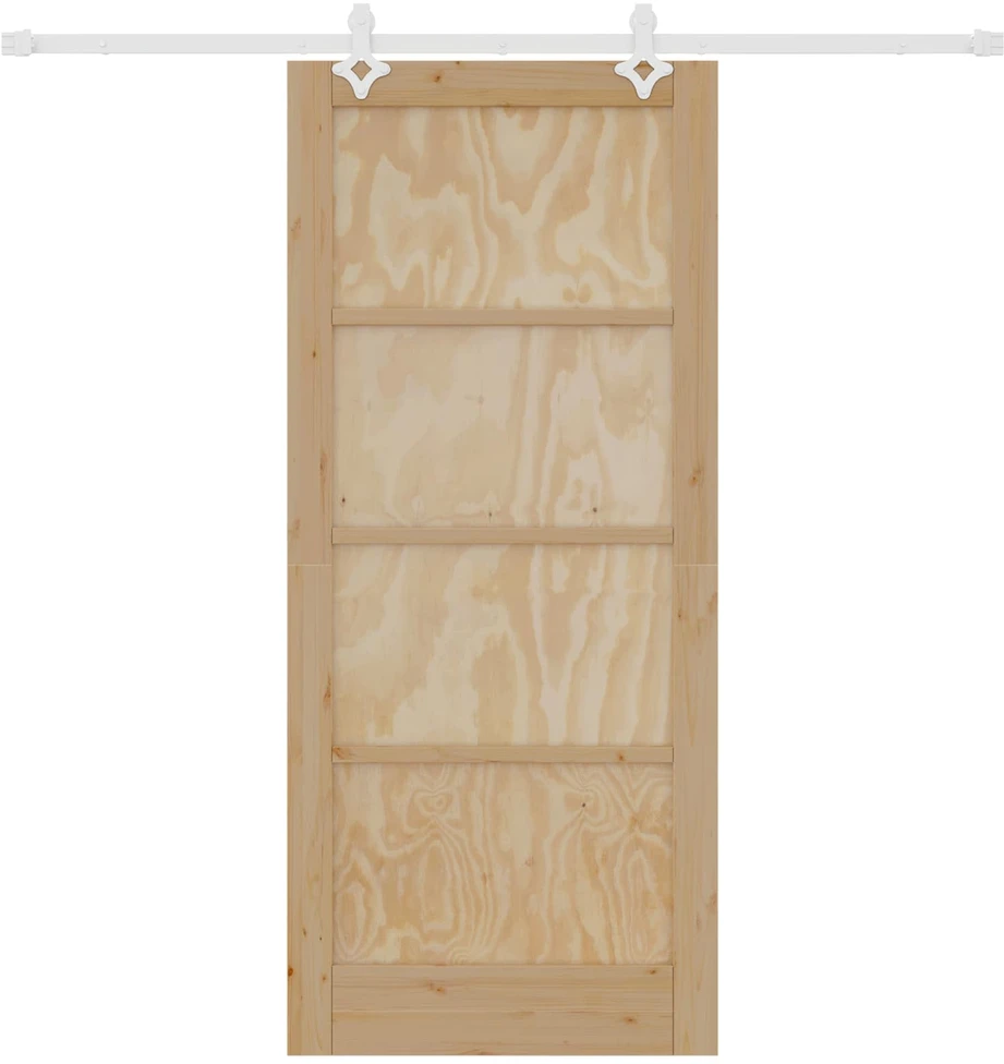 Slankios durys Natūrali ir Balta 86 x 198,5 cm
