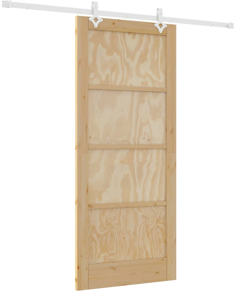 Slankios durys Natūrali ir Balta 86 x 198,5 cm