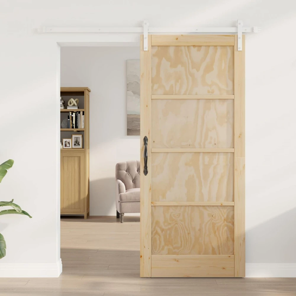 Slankios durys 86 x 198,5 cm Pušies medienos masyvas