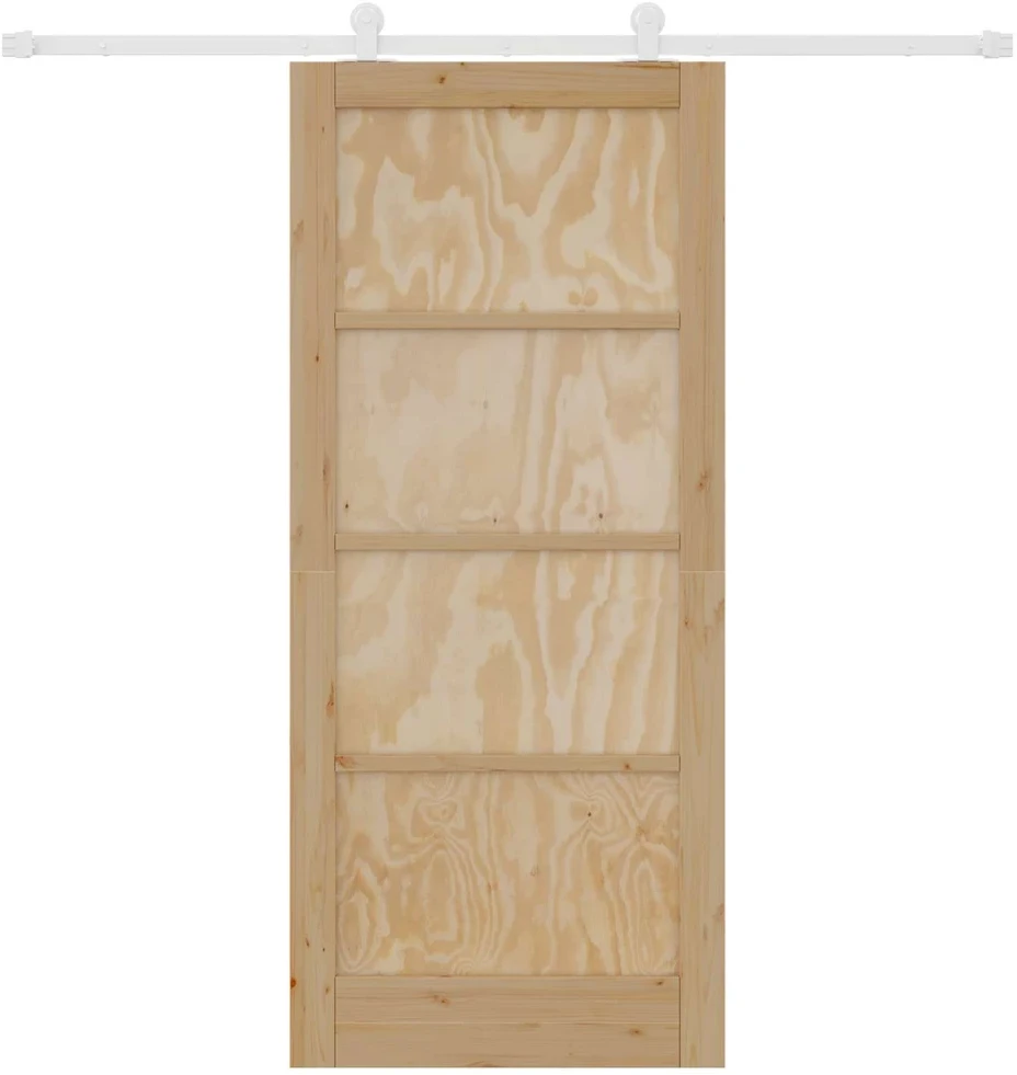 Slankios durys Natūrali ir Balta 86 x 198,5 cm