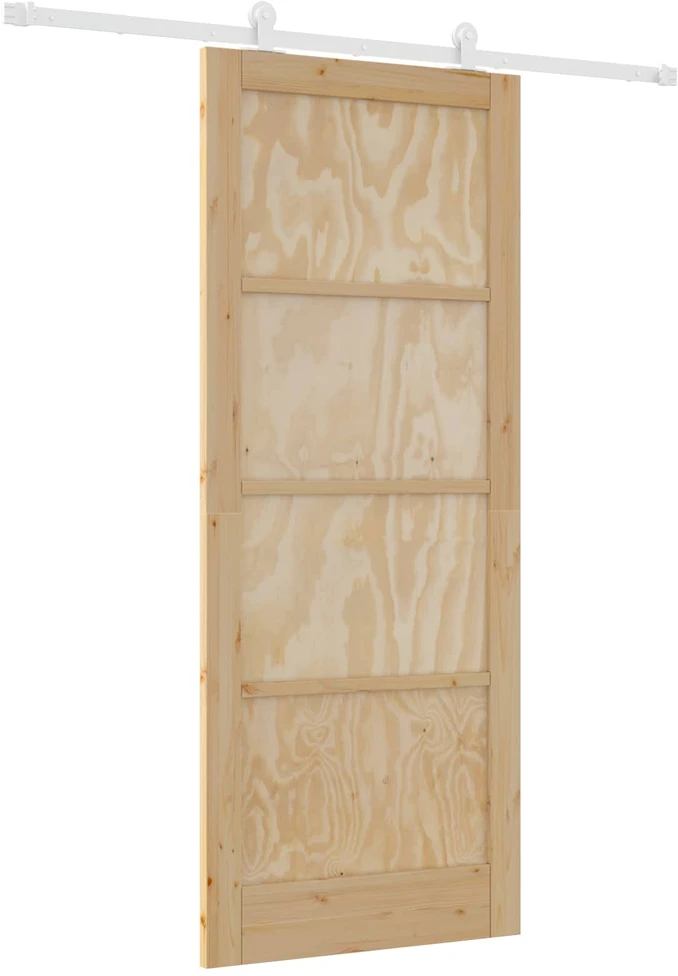 Slankios durys Natūrali ir Balta 86 x 211 cm