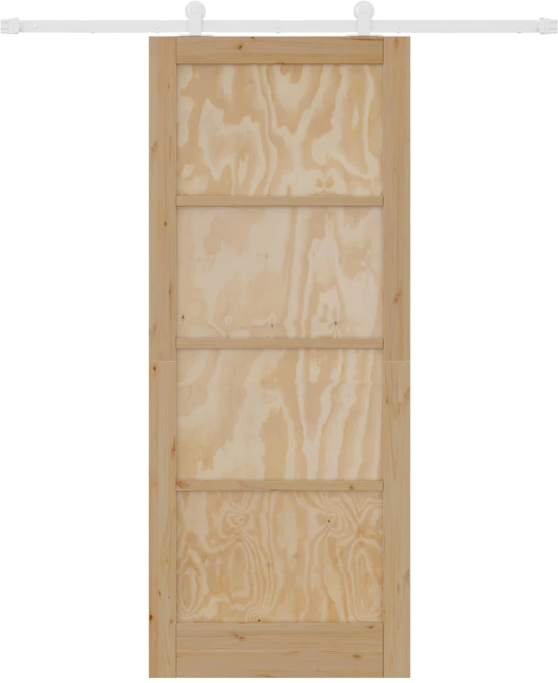Slankios durys Natūrali ir Balta 86 x 211 cm