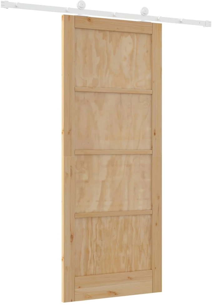 Slankios durys Natūrali ir Balta 86 x 211 cm