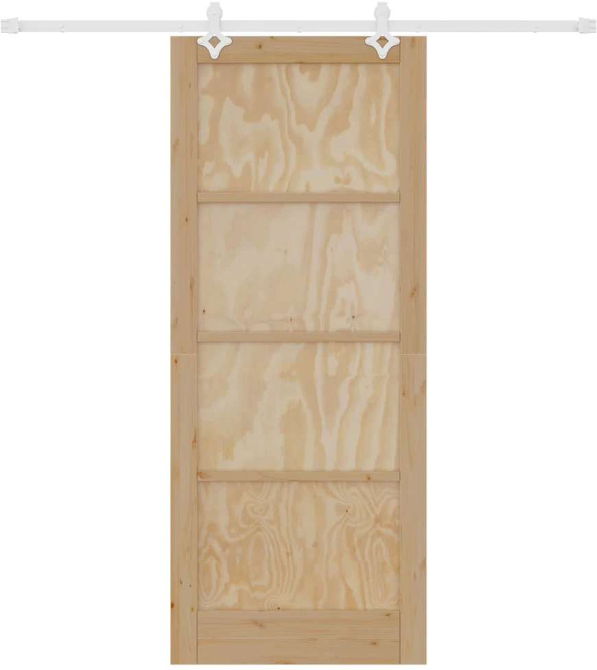 Slankios durys Natūrali ir Balta 86 x 211 cm