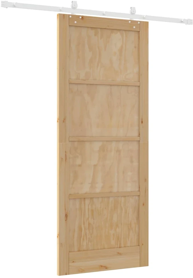 Slankios durys Natūrali ir Balta 86 x 211 cm