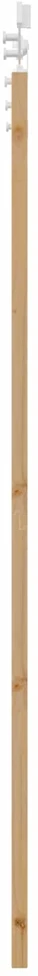 Slankios durys Natūrali ir Balta 86 x 211 cm