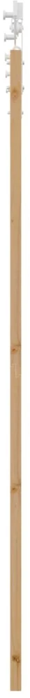 Slankios durys 86 x 211 cm Pušies medienos masyvas