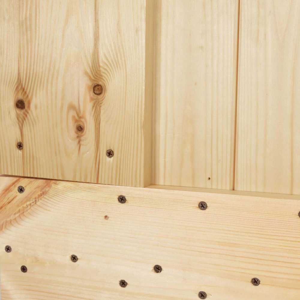 Slankios durys 70 x 210 cm Natūrali ir juoda