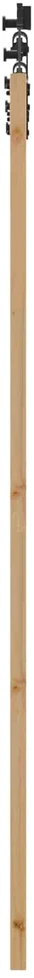 Slankios durys Natūrali ir juoda 73,5 x 211 cm