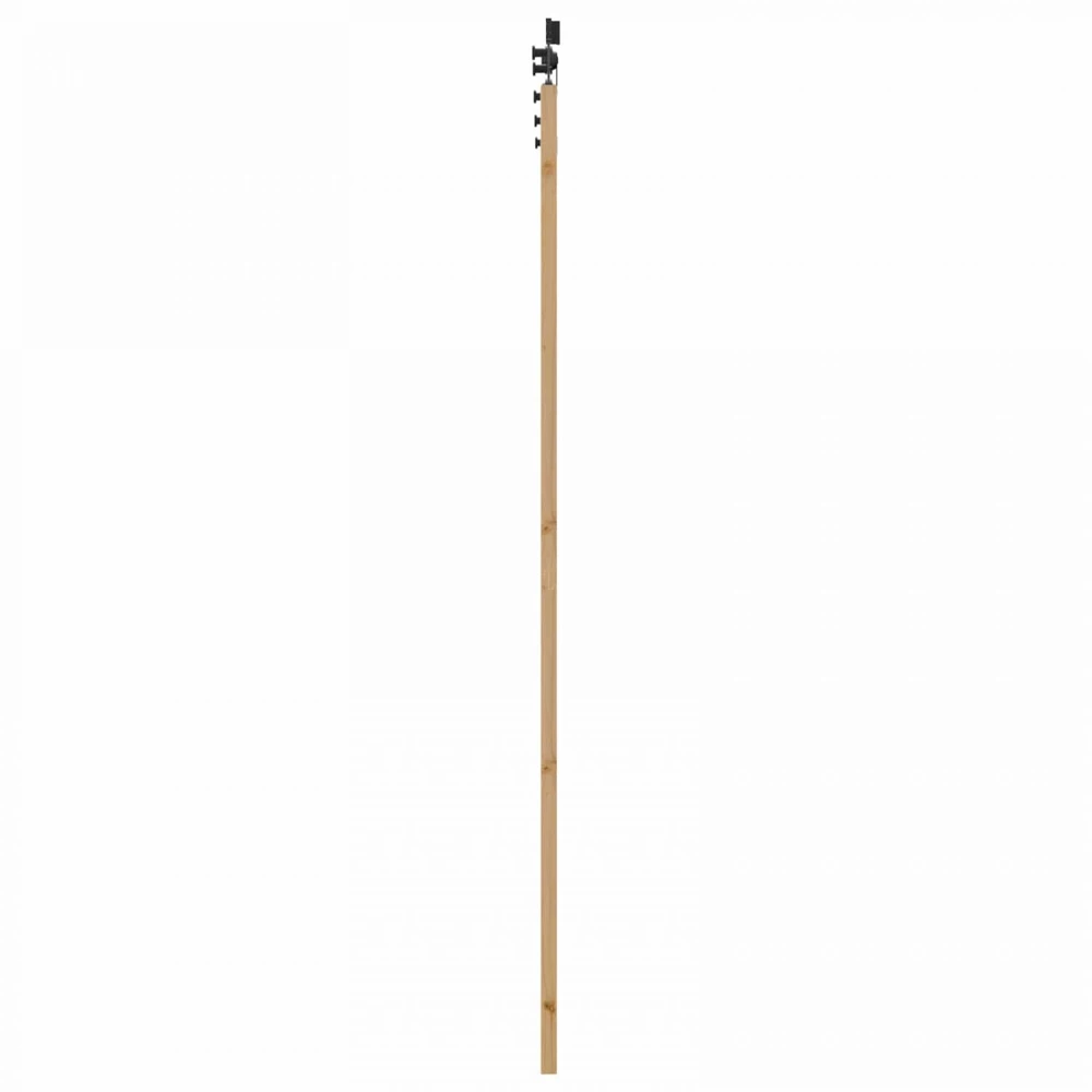 Slankios durys Natūrali ir juoda 83 x 232 cm
