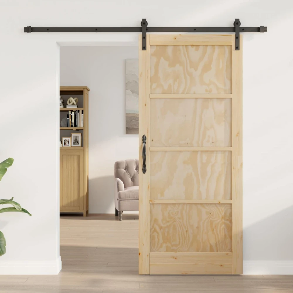 Slankios durys 86 x 198,5 cm Pušies medienos masyvas