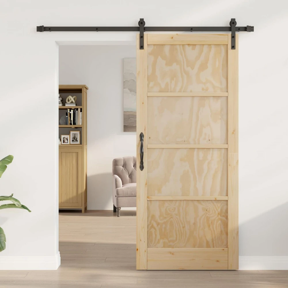 Slankios durys 86 x 198,5 cm Pušies medienos masyvas