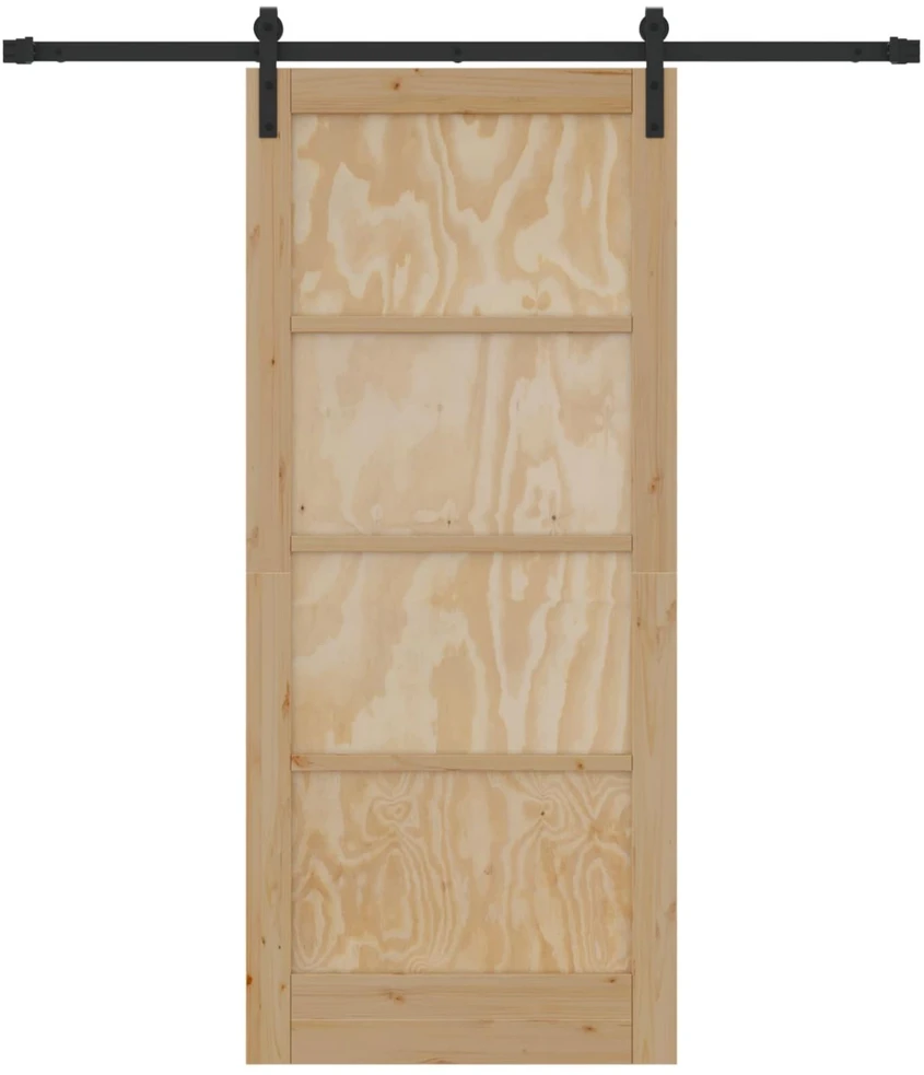 Slankios durys 86 x 198,5 cm Pušies medienos masyvas