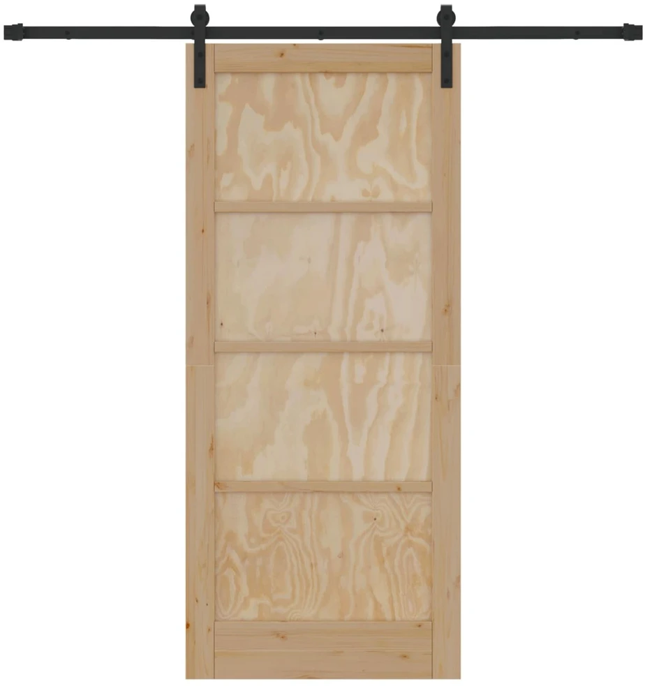 Slankios durys 86 x 198,5 cm Pušies medienos masyvas