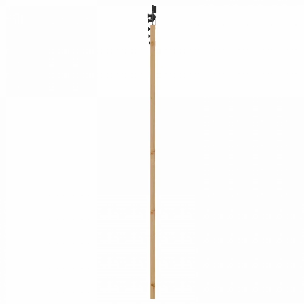 Slankios durys Natūrali ir juoda 86 x 211 cm